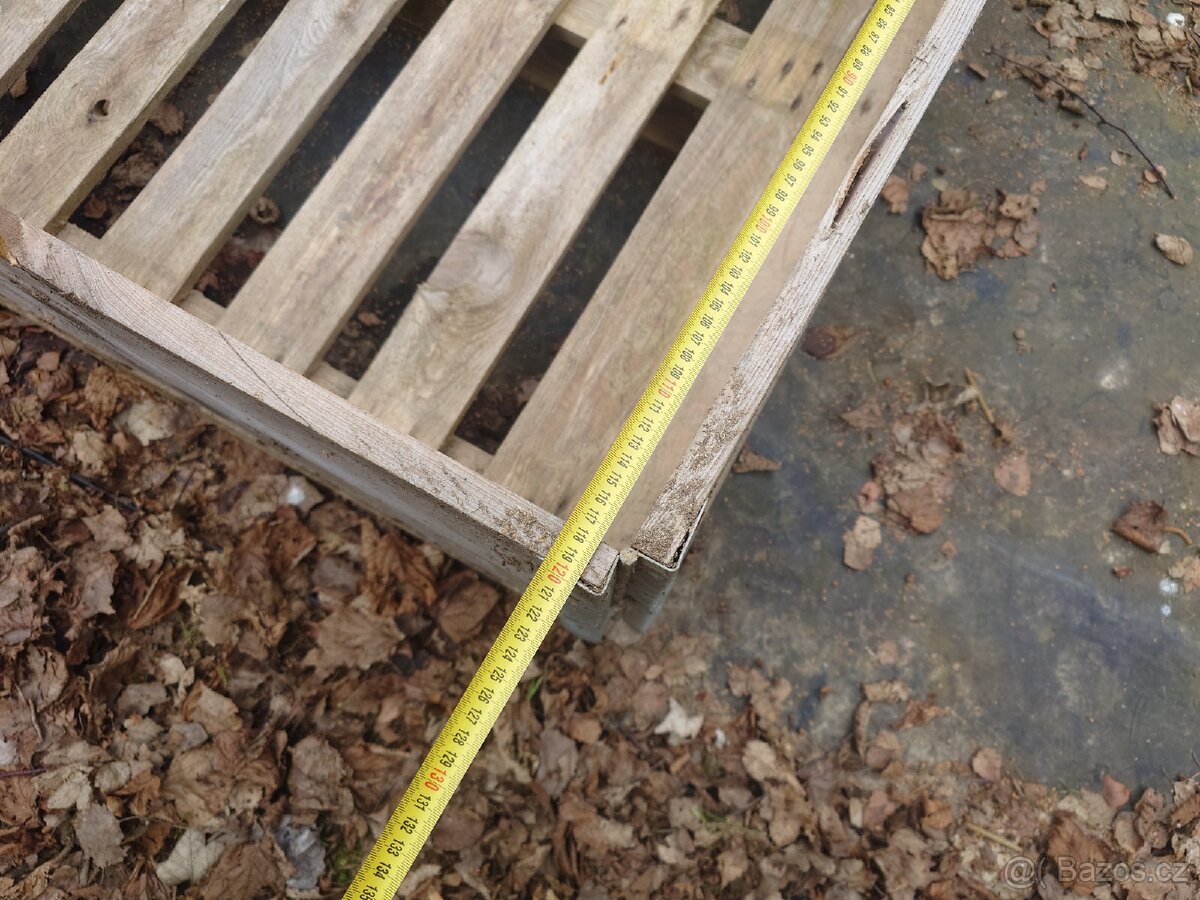 Paletové ohrádky 120120cm - 4