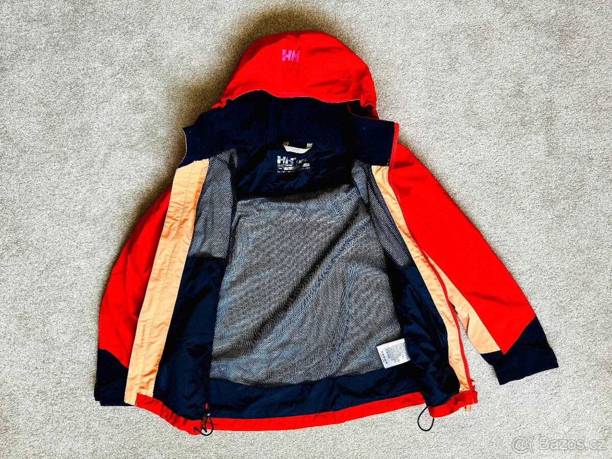 Dětská nepromokavá bunda Helly Hansen JR Ridge jacket 140/10 - 4