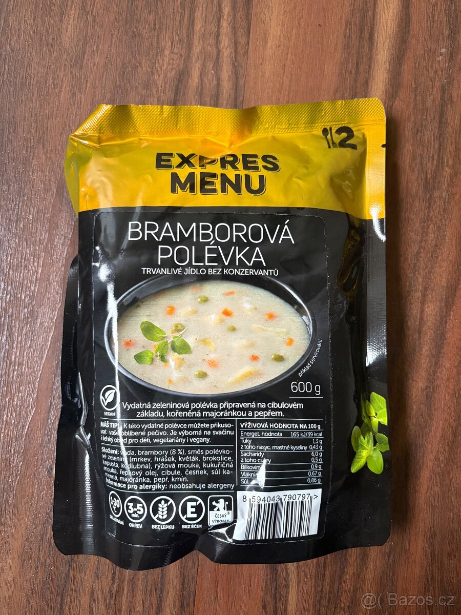 Expres menu trvanlivá jídla a polévky - 4