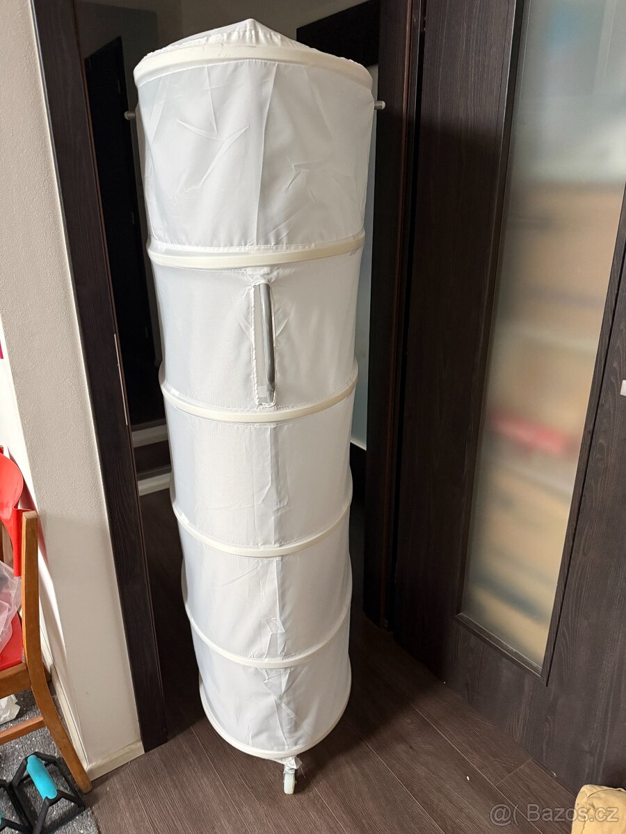 Šatní skříň s kolečky Ikea Wardrobe PS - bílá - 4