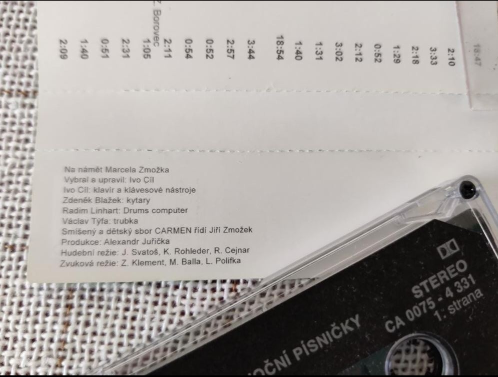 čs. retro MC kaz. VÁNOČNÍ PÍSNIČKY - 4