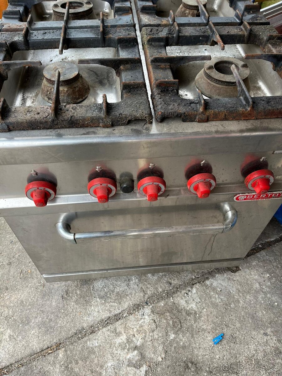 Profi nerez dřez a sporák - 4