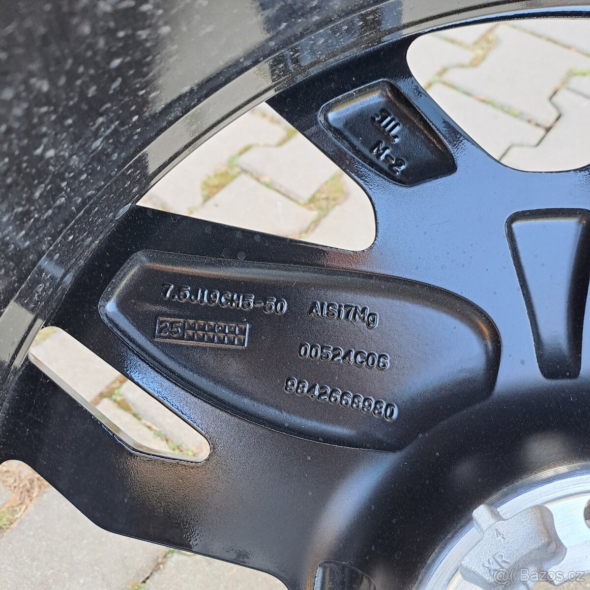 Originál Peugeot Citroen 7,5j×19 - 4