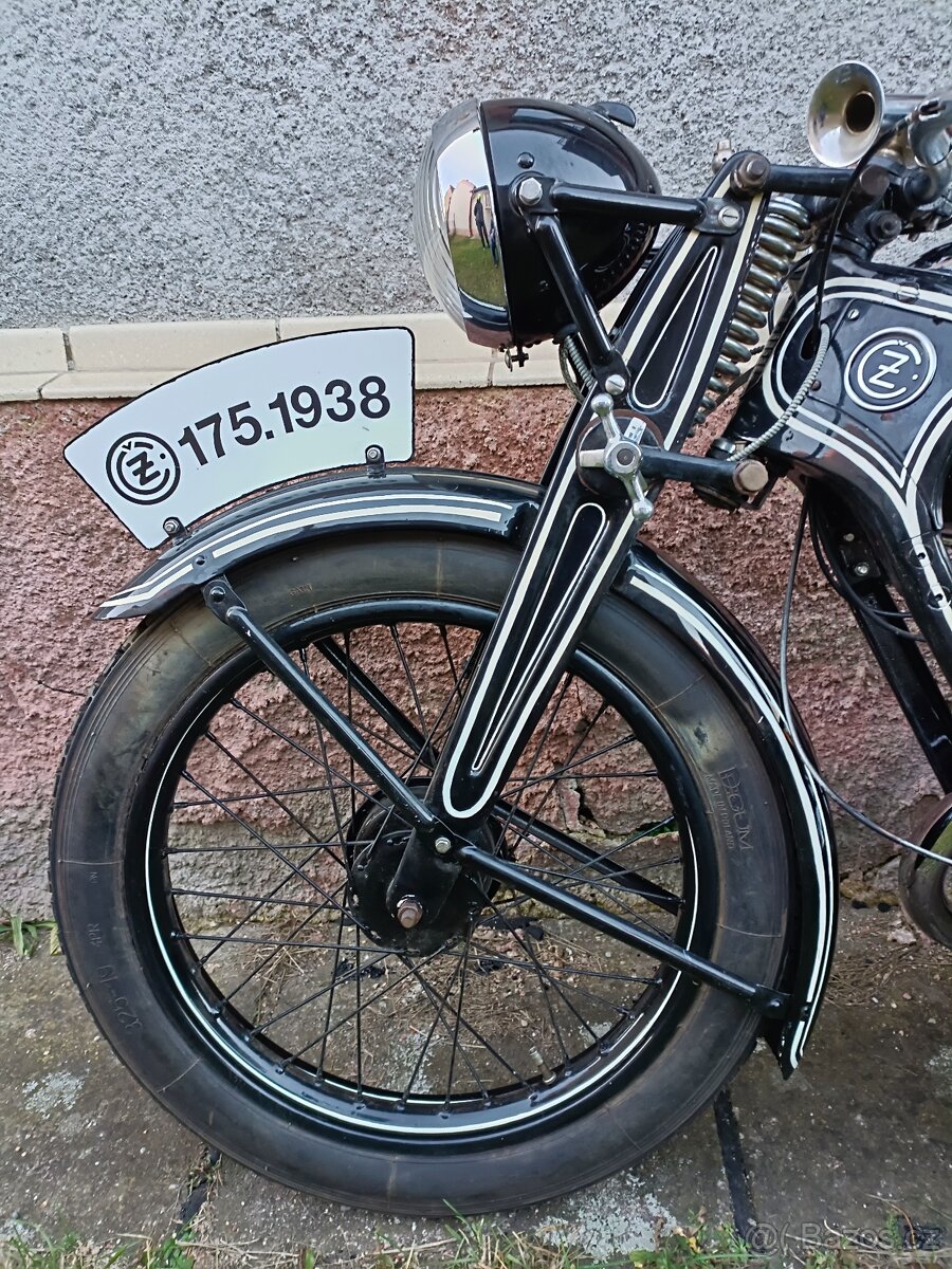 Předválečná čz 175 ccm - 4