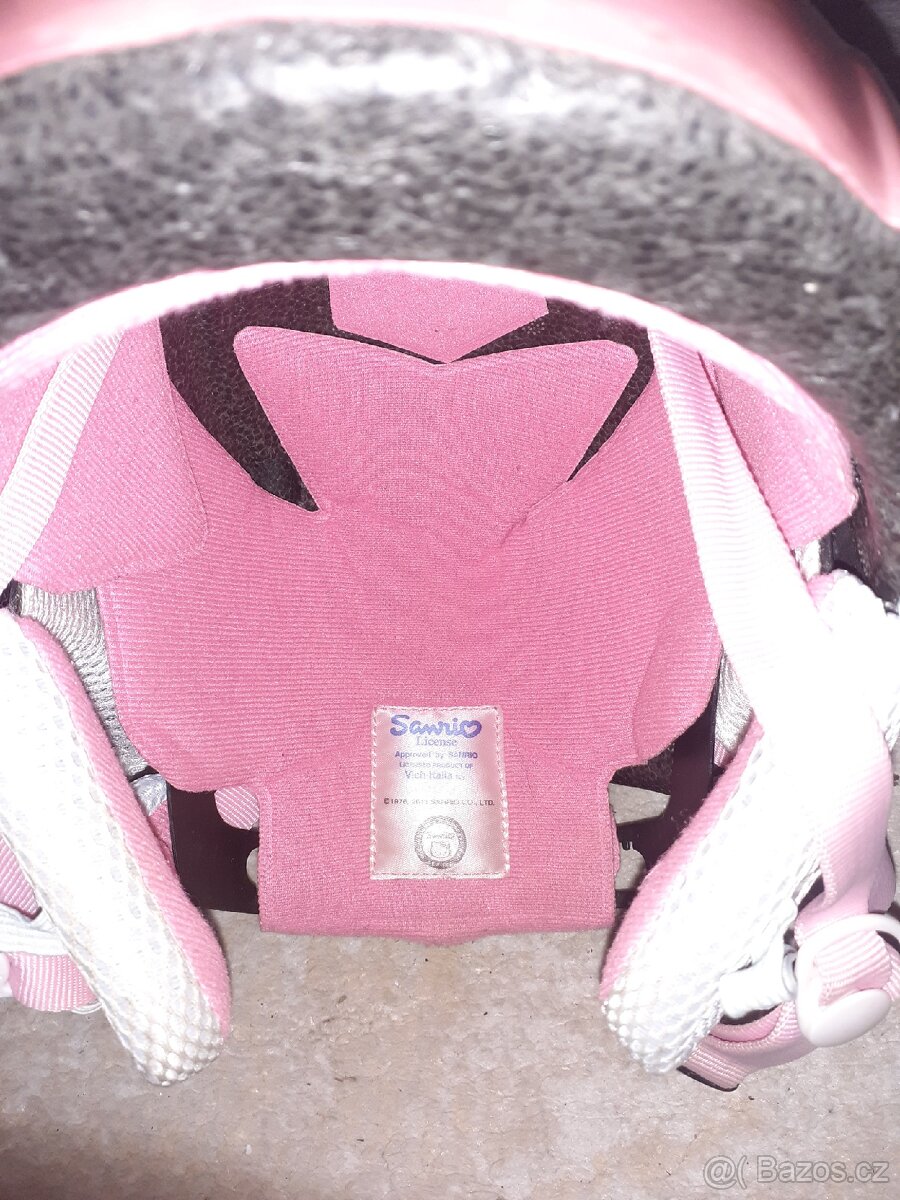 Lyzarska helma Hello Kitty - 4