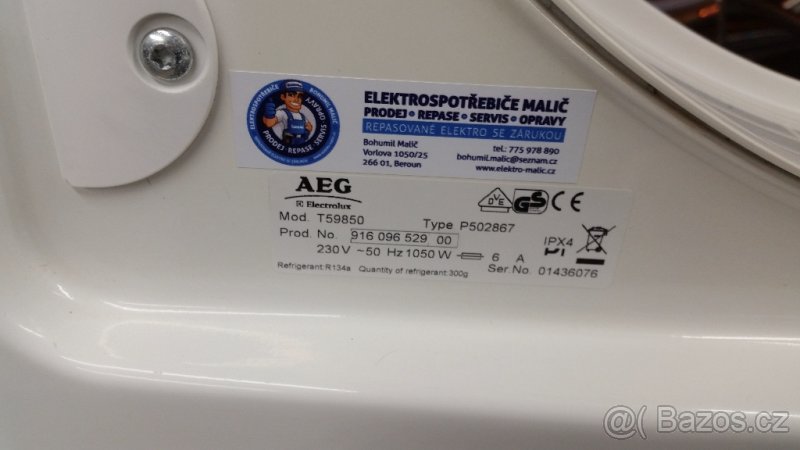 Sušička AEG L59850, REPASOVANÁ SE ZÁRUKOU - 4
