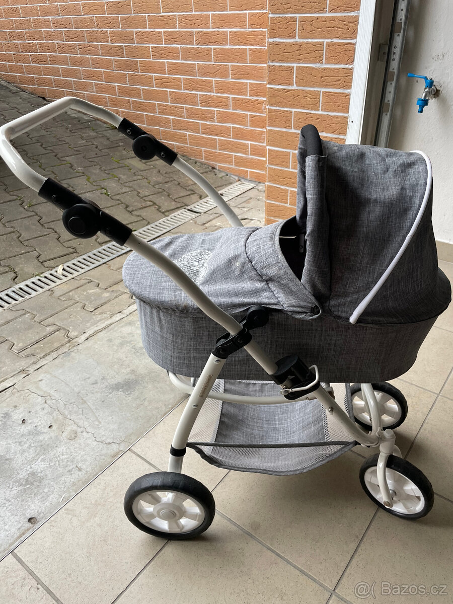 Kočárek pro panenky Bayer Chic 3v1 - 4
