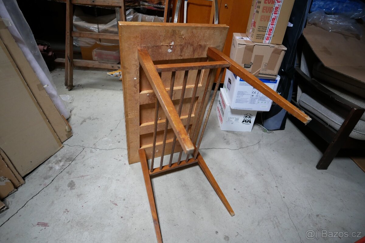 RETRO stůl 70. léta, kvalitní zpracování - 4