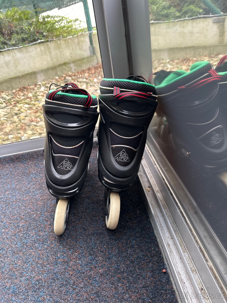 Prodám inline brusle K2 Mach 90 - 4