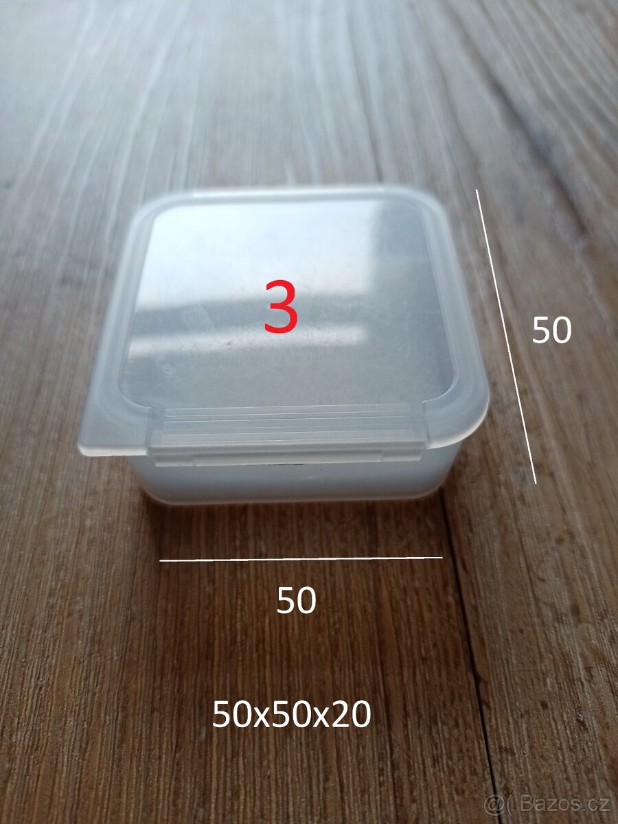 Nabízím k prodeji plastové krabičky-boxy - 4