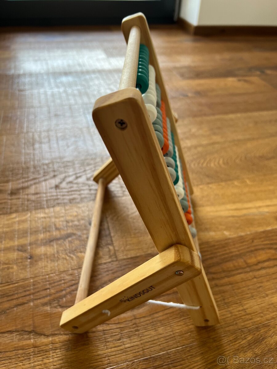 Kindsgut dřevěné počítadlo - Petrolejová - 4