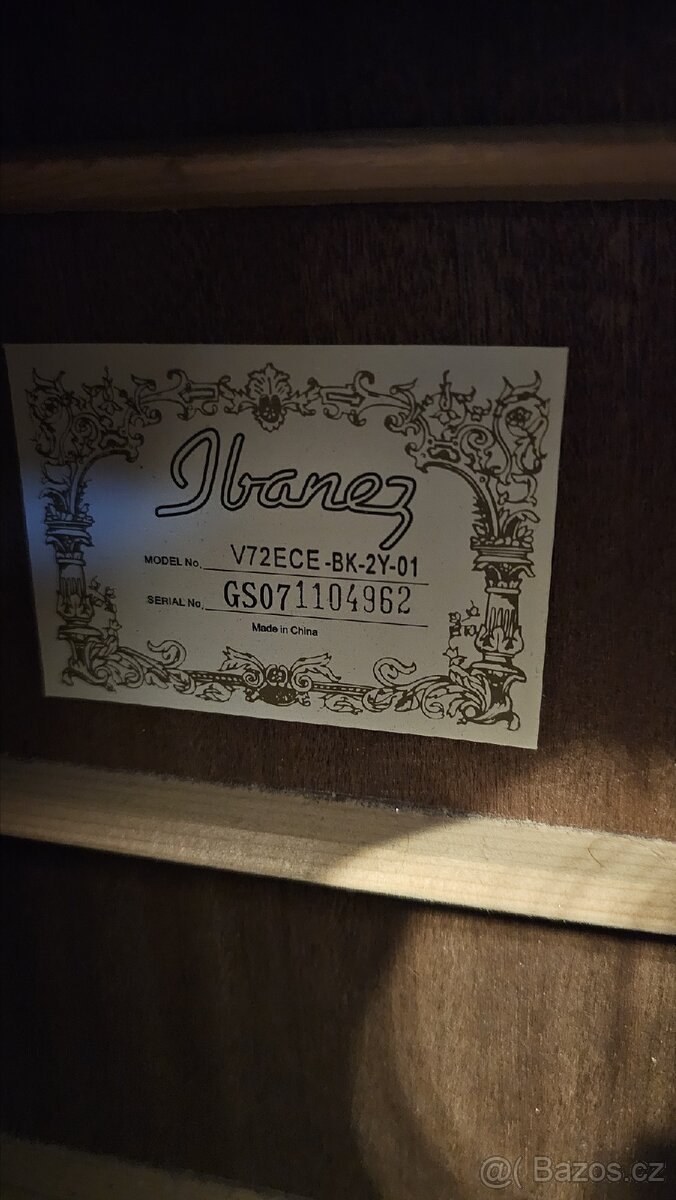 Elektroaukustická kytara IBANEZ - 4