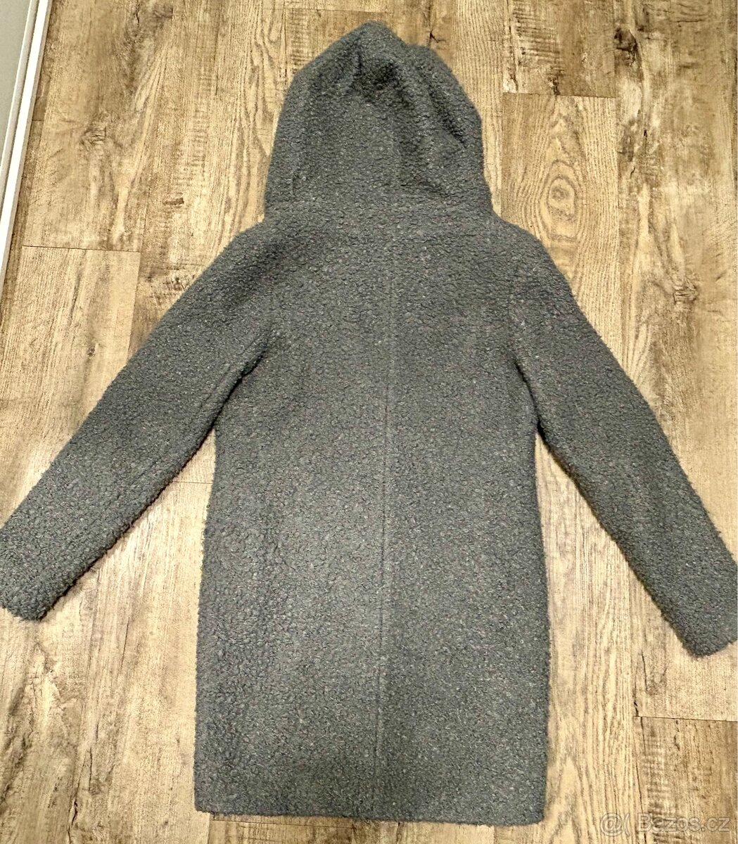 Dámský kabát značky NIREN vel. 38/40 barva šedá - 4