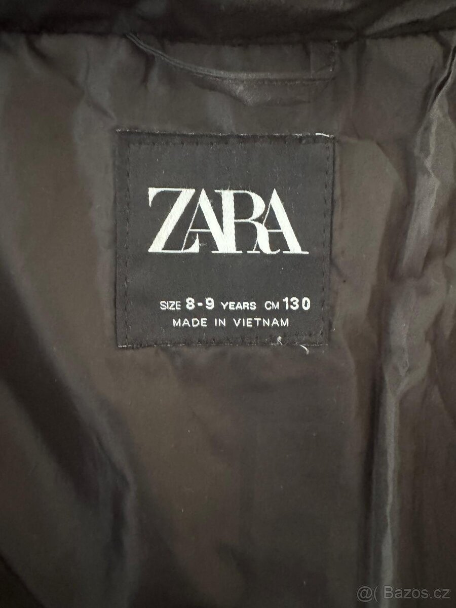 Chlapecká zimní černá bunda ZARA – výborný stav - 4