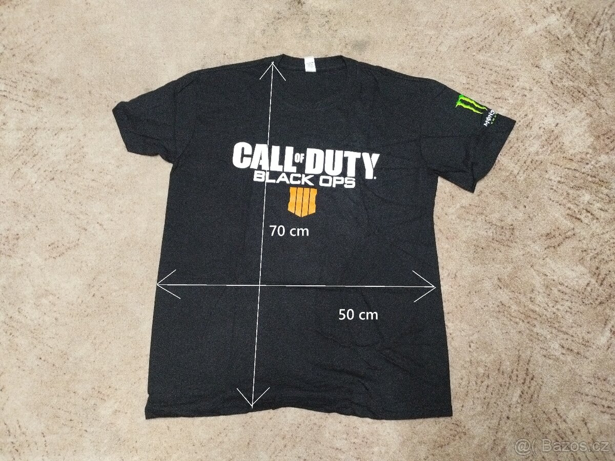 Call of Duty Black Ops - Triko Pánské vel.L - 4