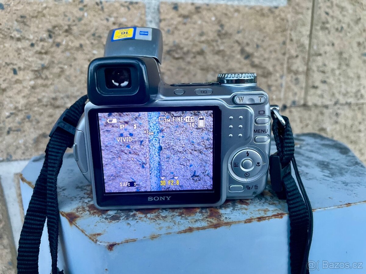 Sony Cybershot vintage digitální fotoaparát digicam - 4