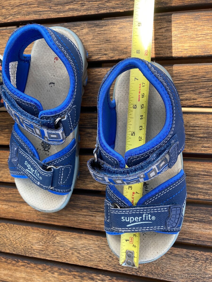 Sandály Superfit modré 30 + bačkory zdarma - 4