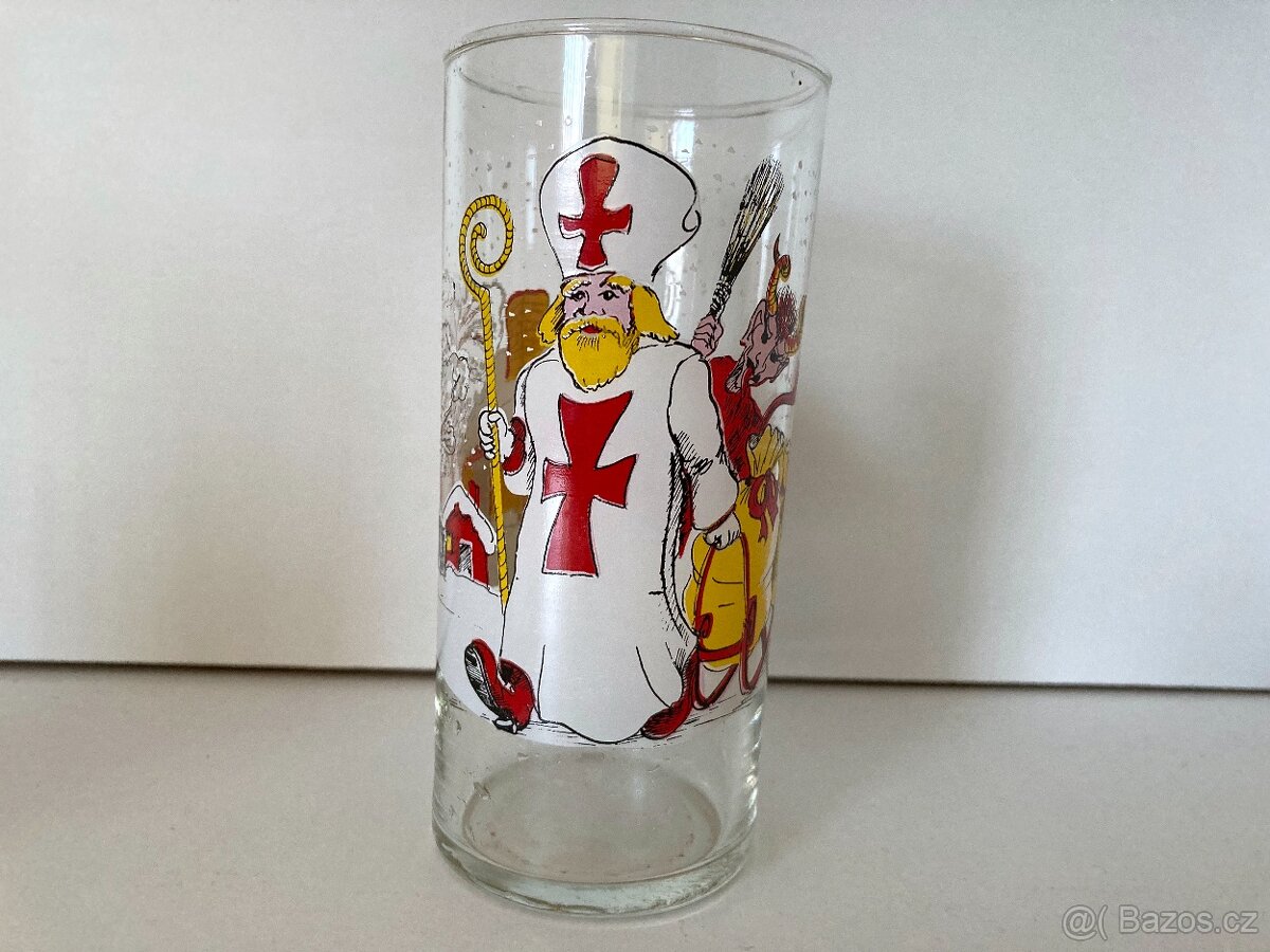 Sklenice se zimním motivem - 4