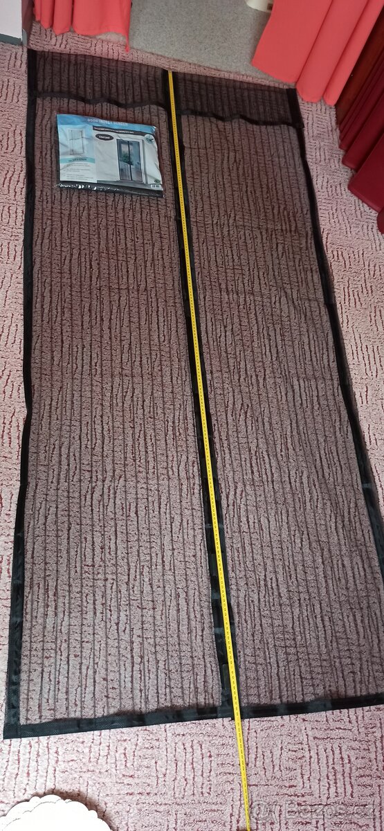 Síť proti hmyzu na balkonové dveře 90x200cm - 4