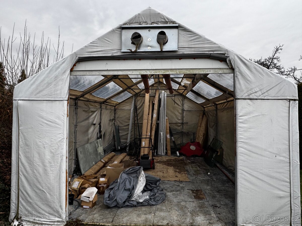 Plachtová hala -garáž - 4