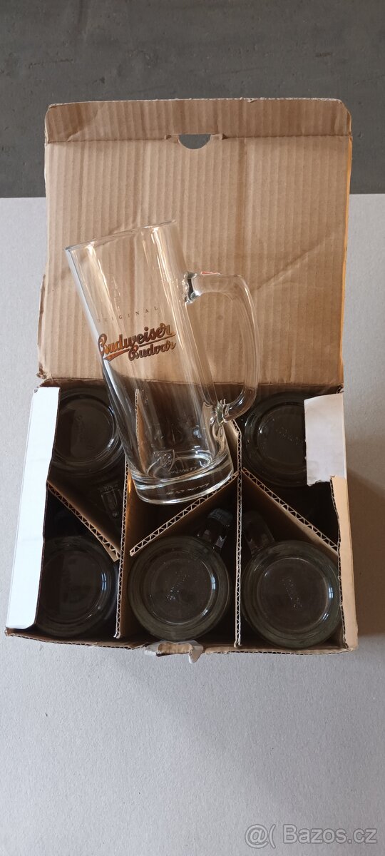 Prodám půlitry, sklenice - 4