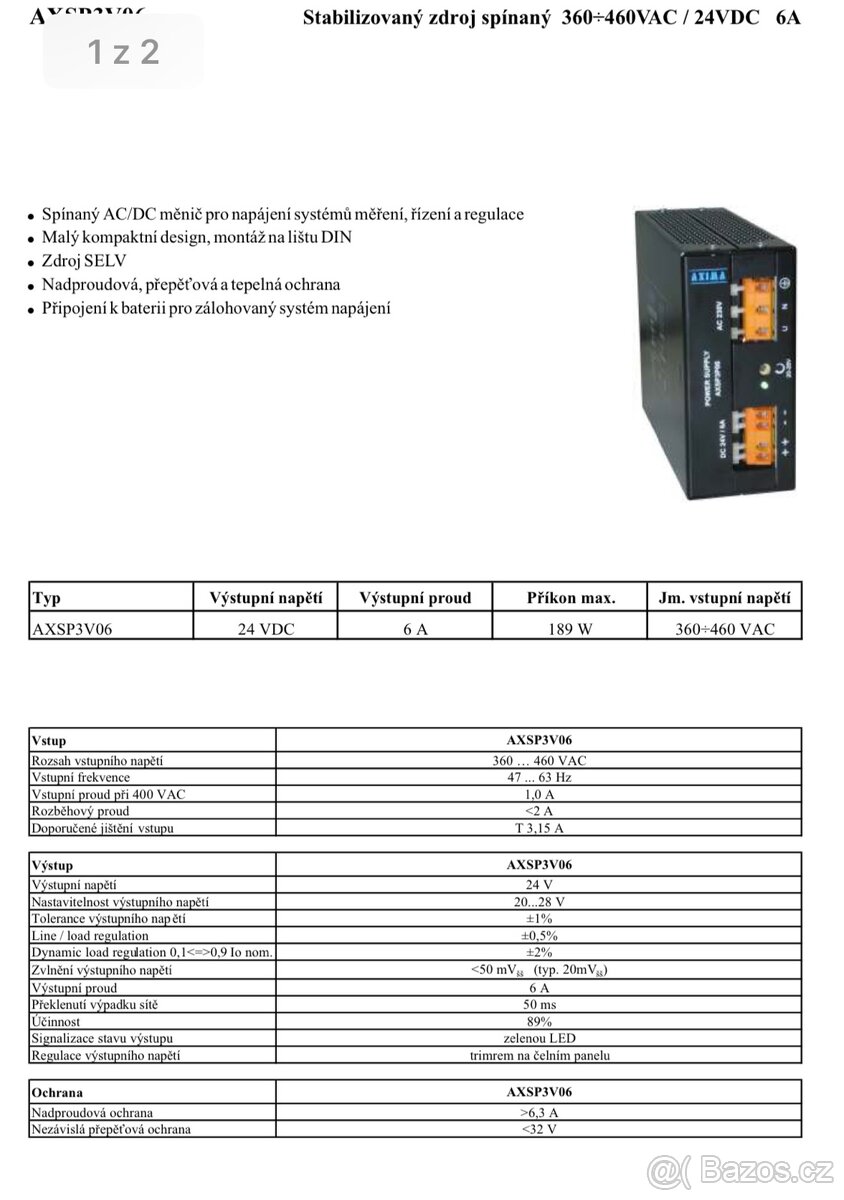 AXIMA AXSP3V06 - 4