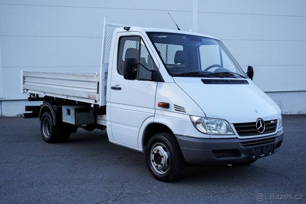 Mercedes-Benz Sprinter 413 3x sklápěč KOROZE žádná - 4