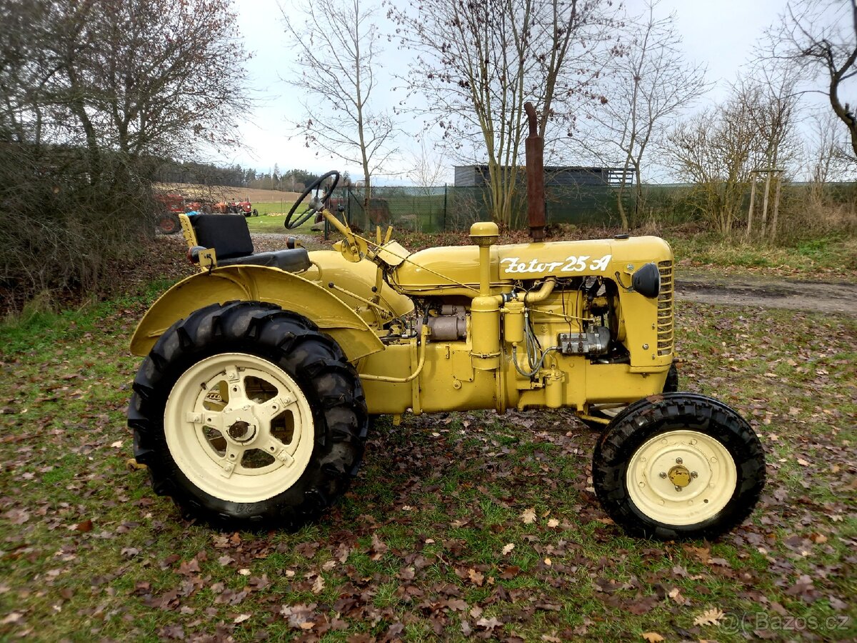 Zetor 25n, puvodni platné doklady, starý formát spz - 4