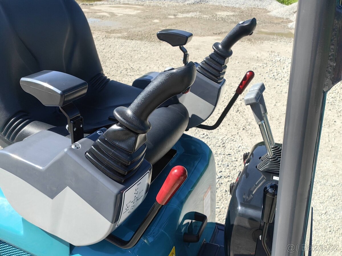 bagr, minibagr, motor Kubota - 4