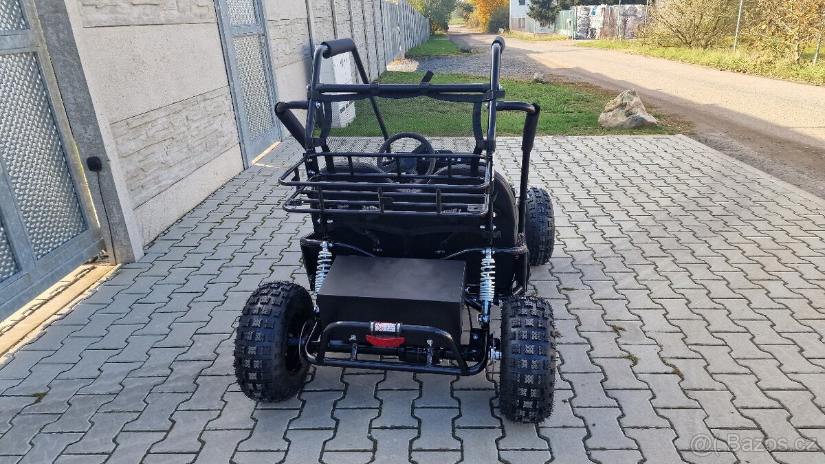 Dětská Bugina akumulátorová ECOBuggy až 2500W 60V 20Ah modrá