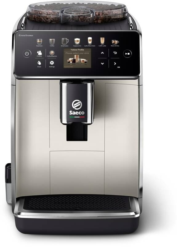 Espresso Saeco GranAroma SM6582/30, 16druhů nápojů - 4