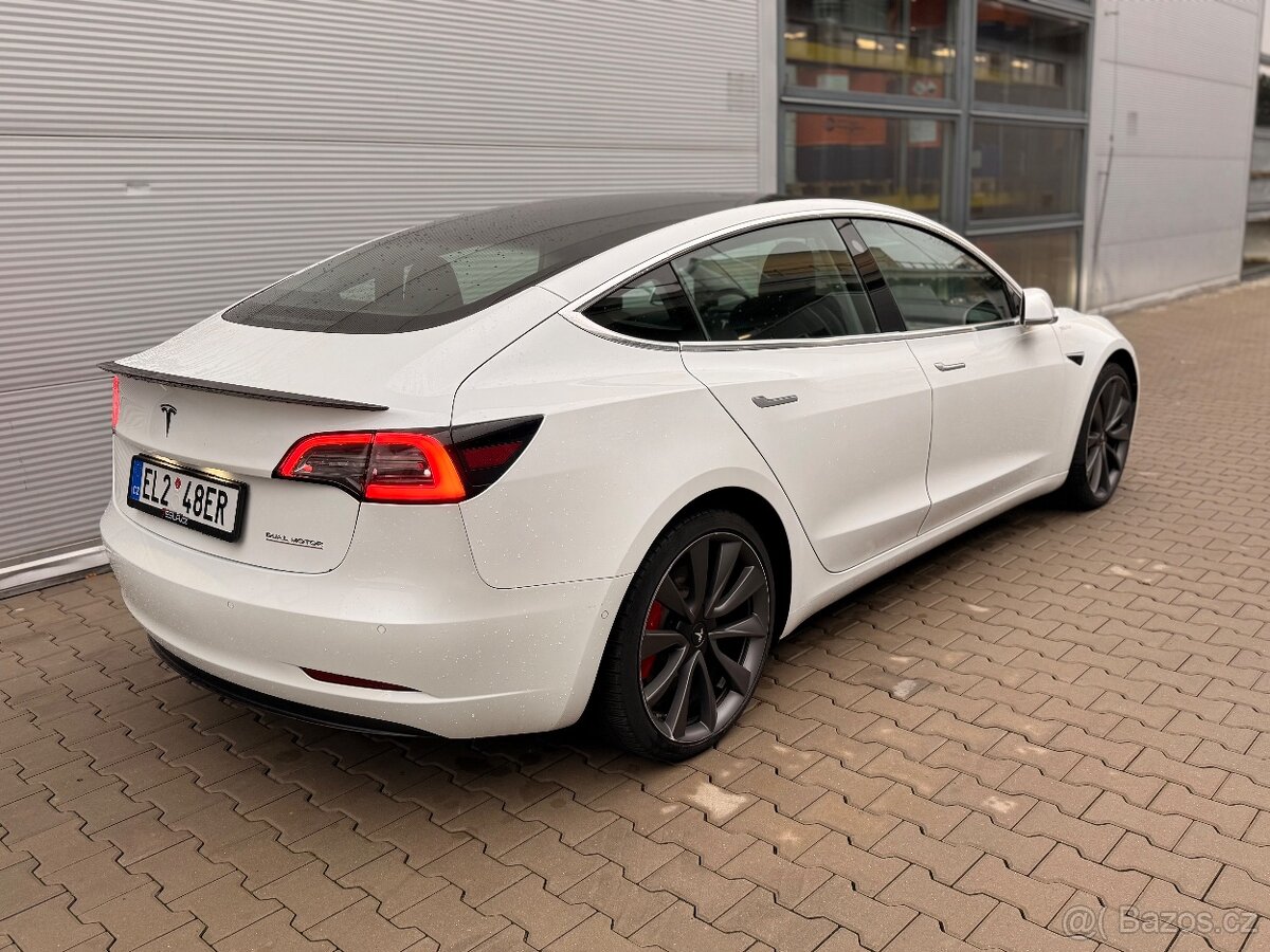 Tesla Model 3 PERFORMANCE 4x4 záruka2027 DPH - 4
