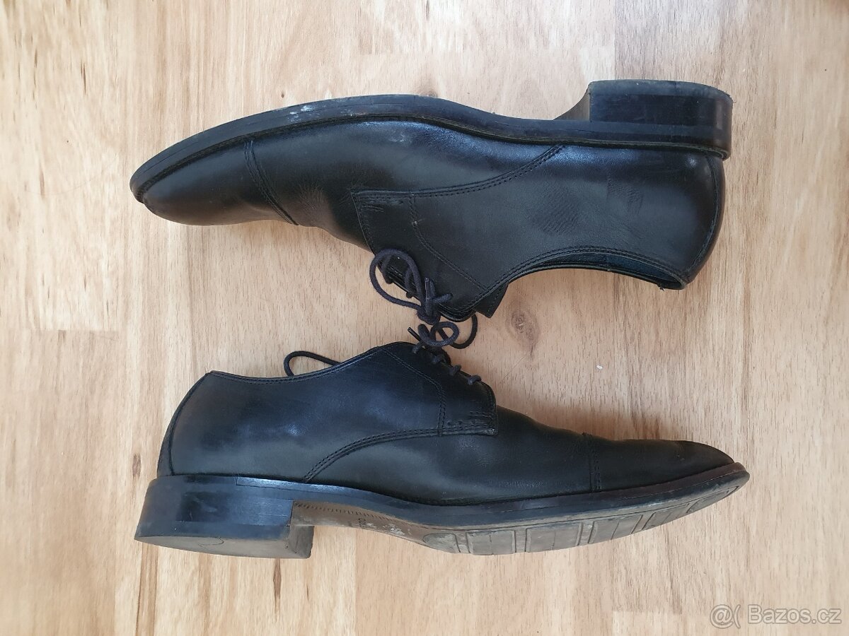 Prodám: černé polobotky Cole Haan, vel. 41 - 4