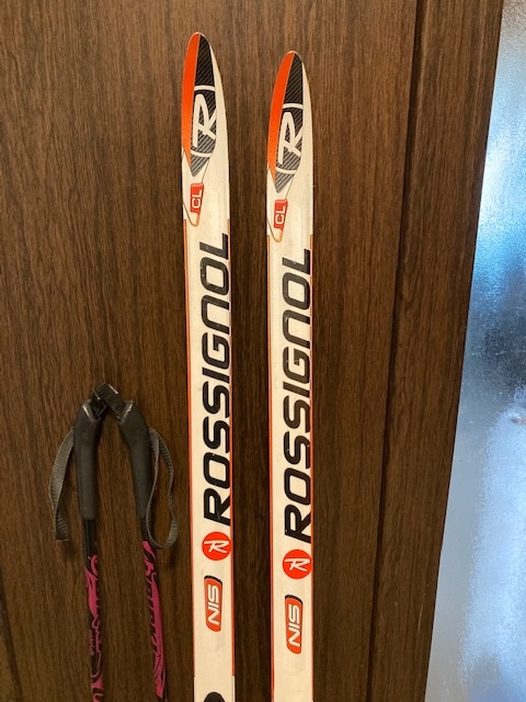 Dětské běžky 158 cm + hůlky - 4