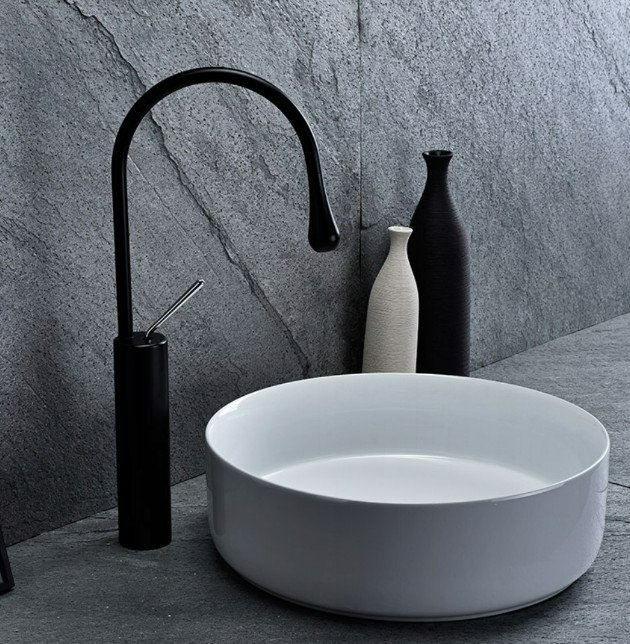 Keramické kulaté umyvadla - 4