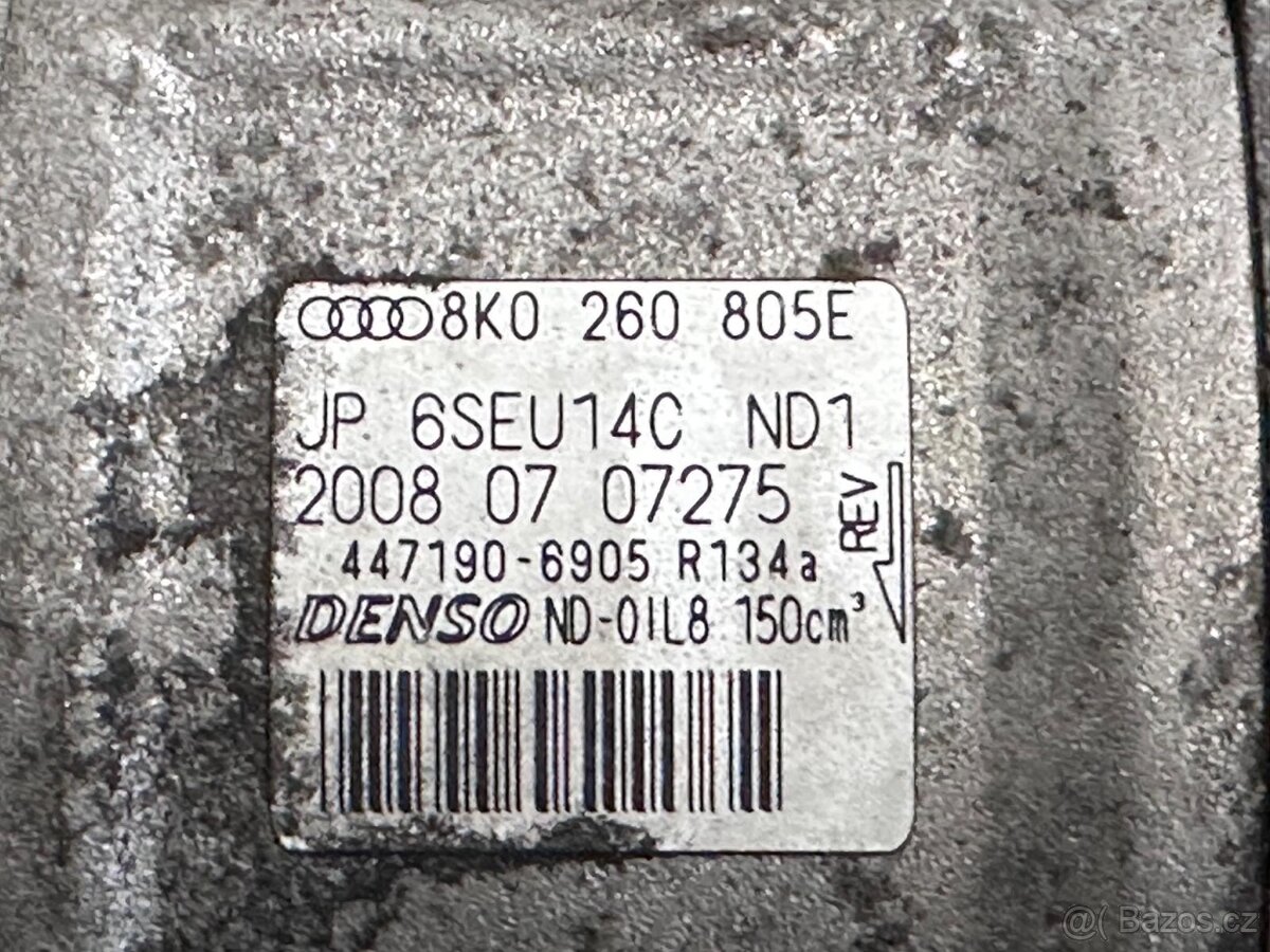 Audi A4, Seat Exeo klimakompresor, alternátor - 4