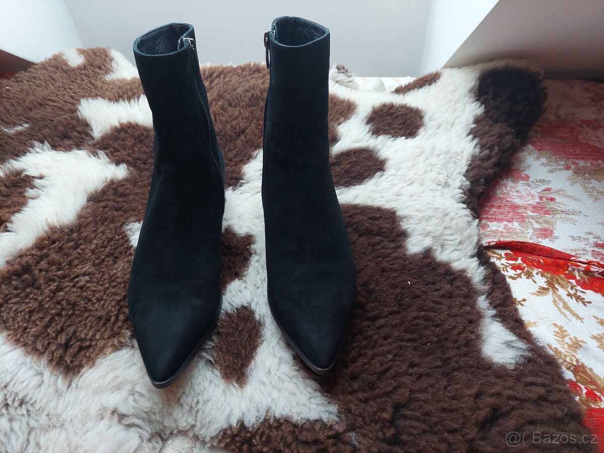 Dámské kožené boty - 4