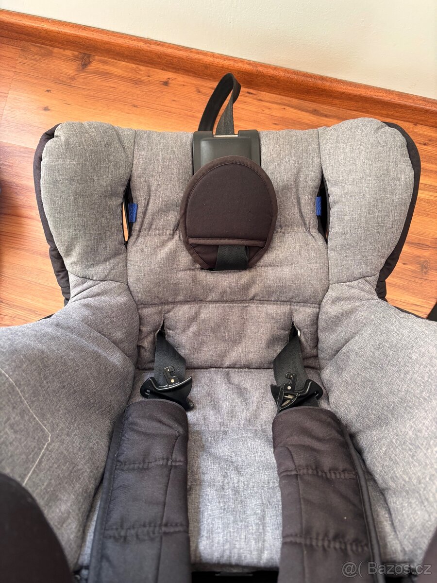 Protisměrná autosedačka Axkid Minikid Grey - 4