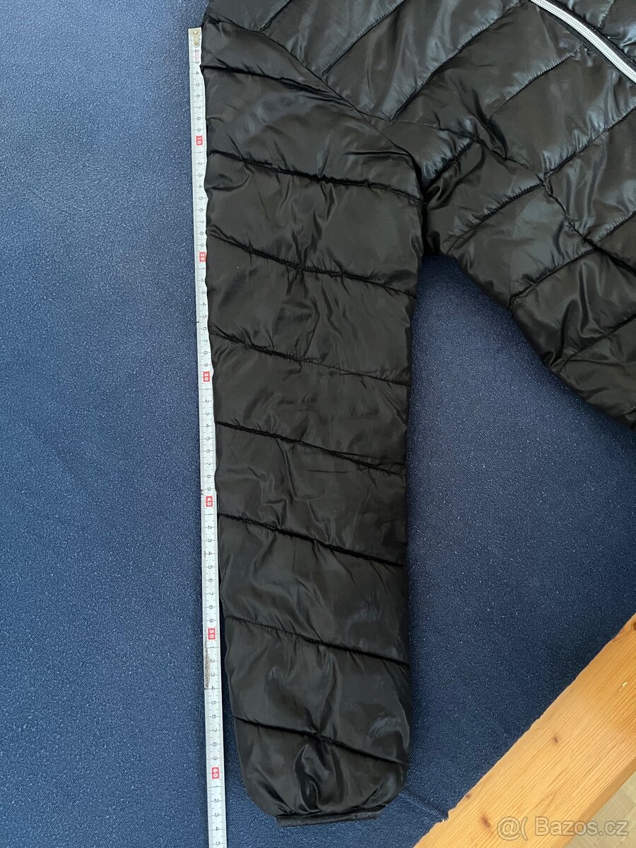 Černá podzimní bunda H&M vel. 164 - 4