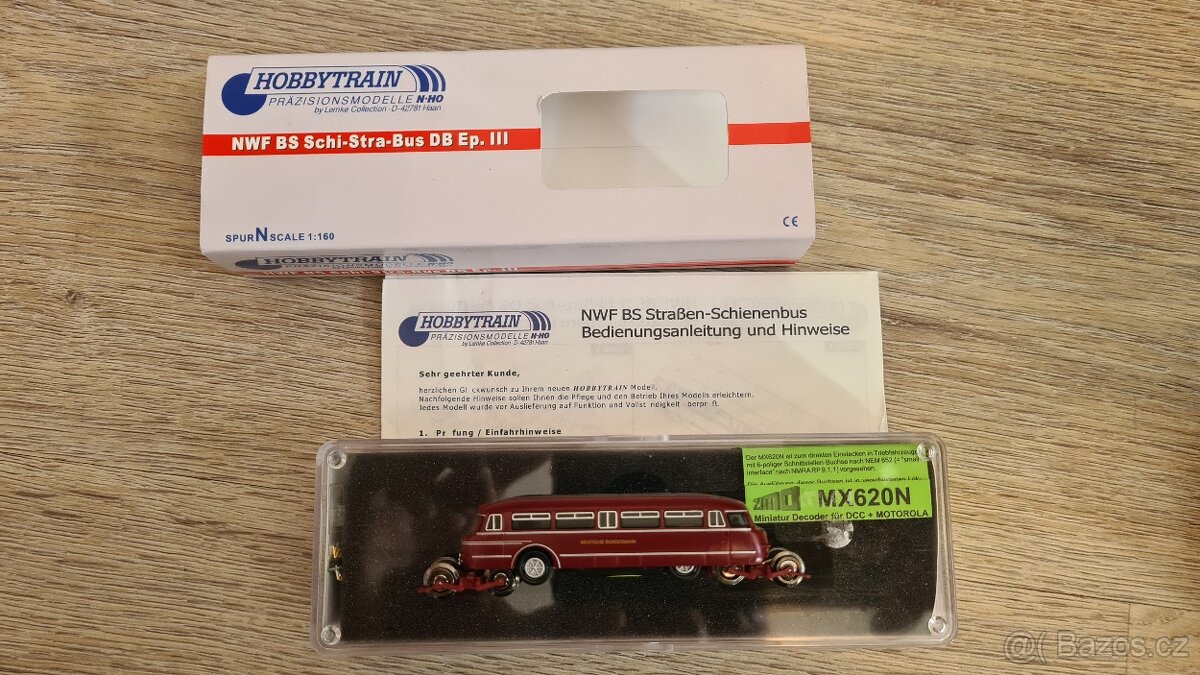 Vláčky N - vlakobus H2650 - 4