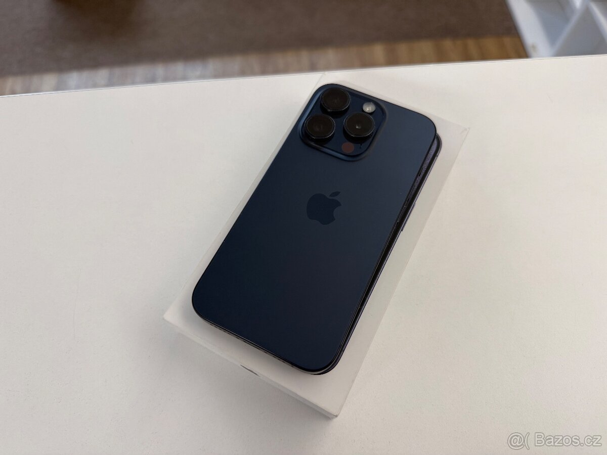 📱 iPhone 15 Pro 128GB – Blue Titanium (Modrý titan) - 4