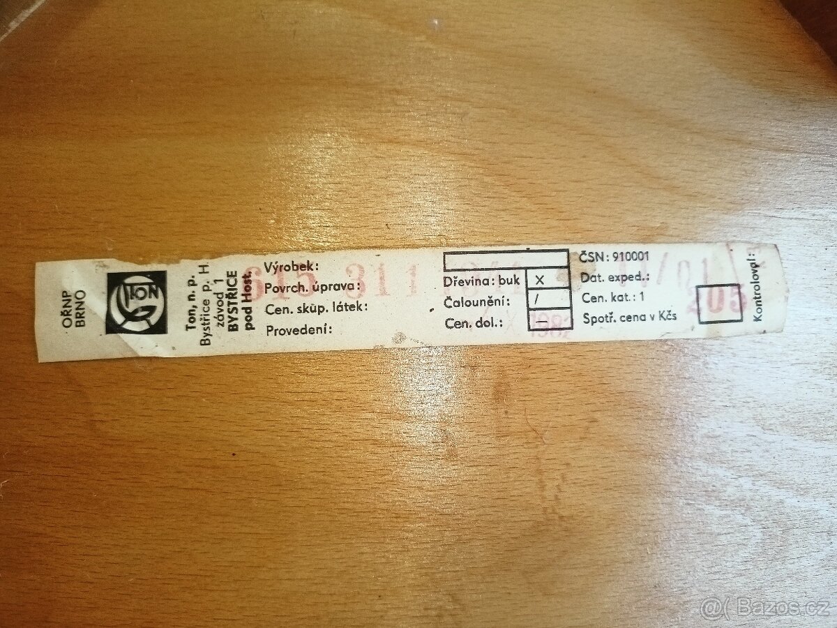 Retro židle TON - 4