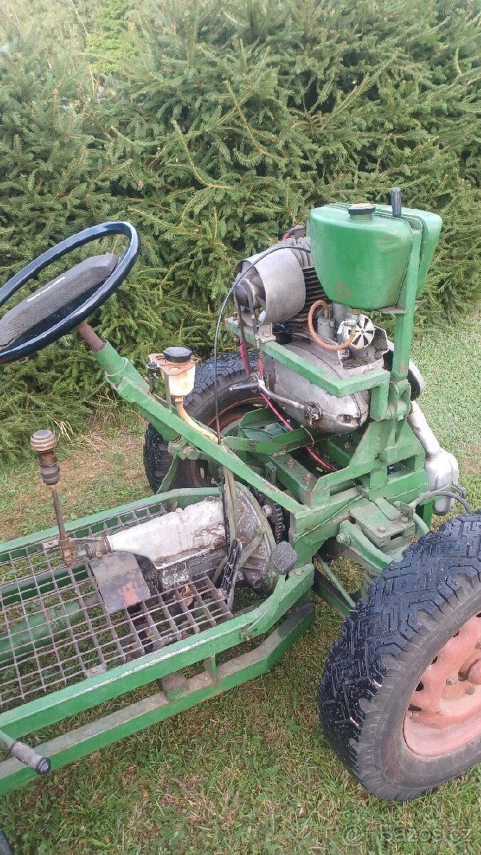 Traktůrek domácí výroby - 4