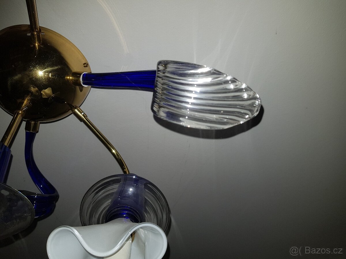 Lustr foukané sklo - 4