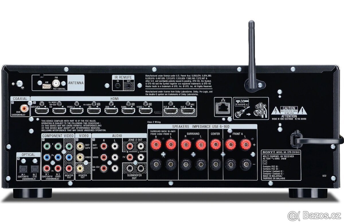 Prodám sestavu Sony STR-DN1040 + 9x repro JAMO v top stavu.. - 4