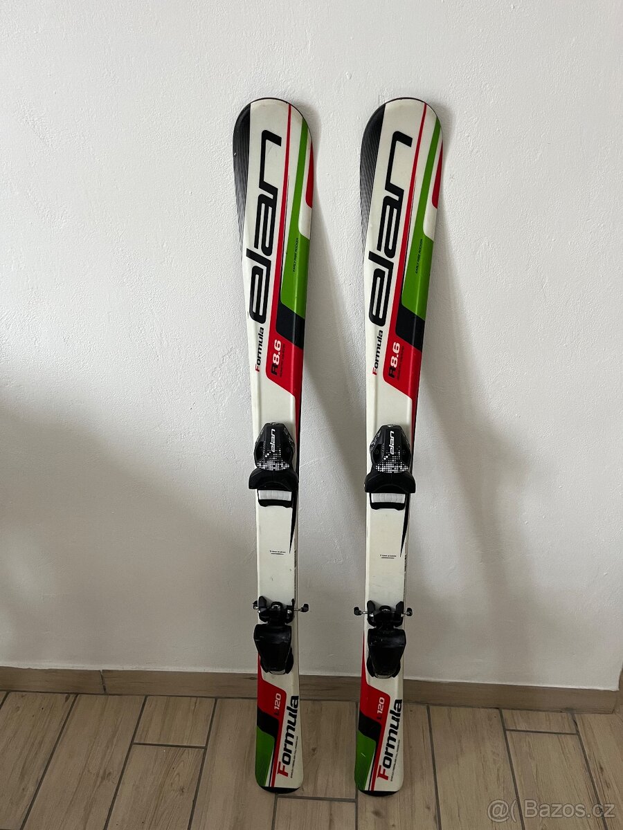 Dětské lyže Elan 120 + lyžáky Roxa 29-34 - 4