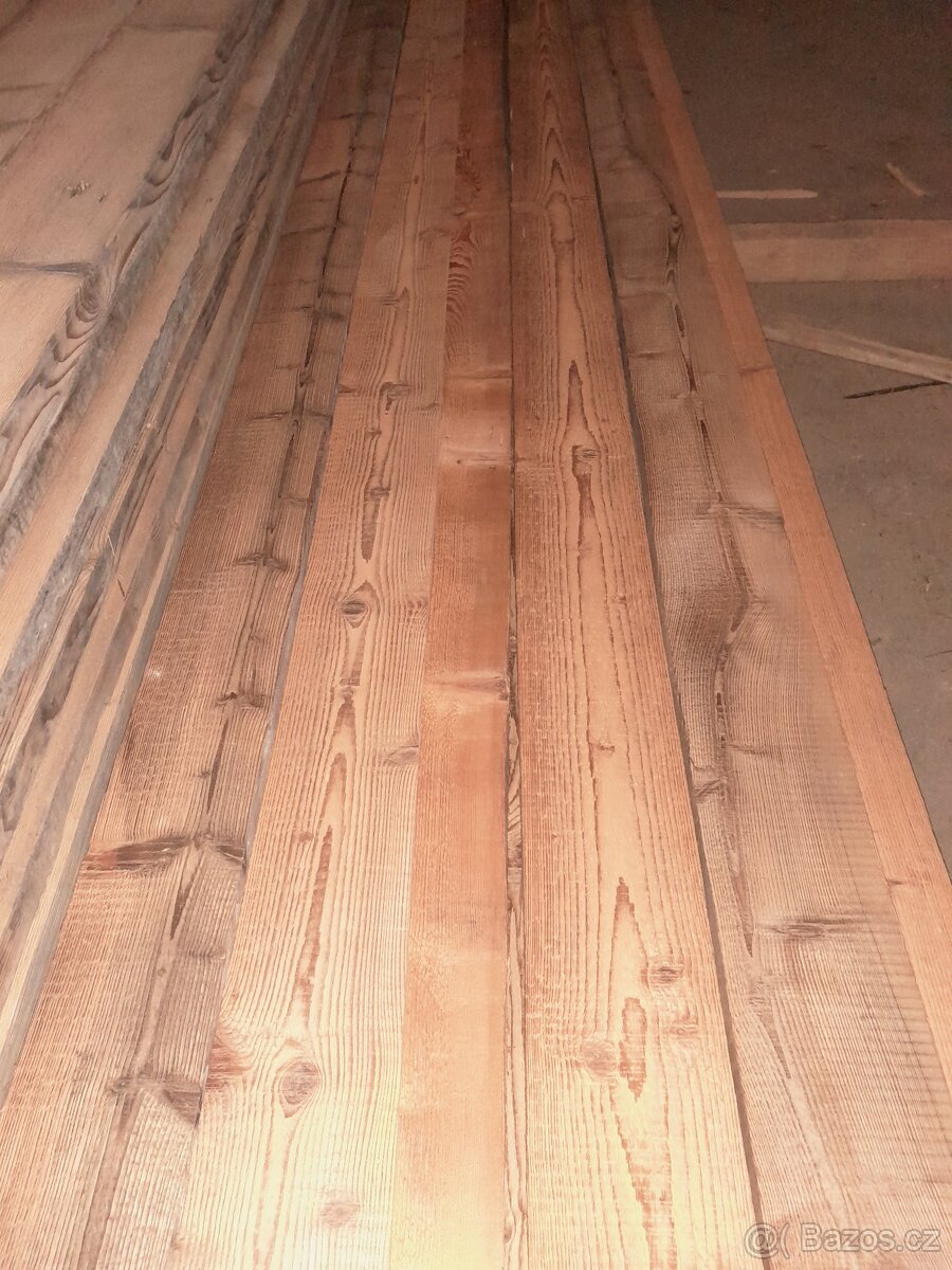 Prodám stará kartáčovaná prkna. - 4