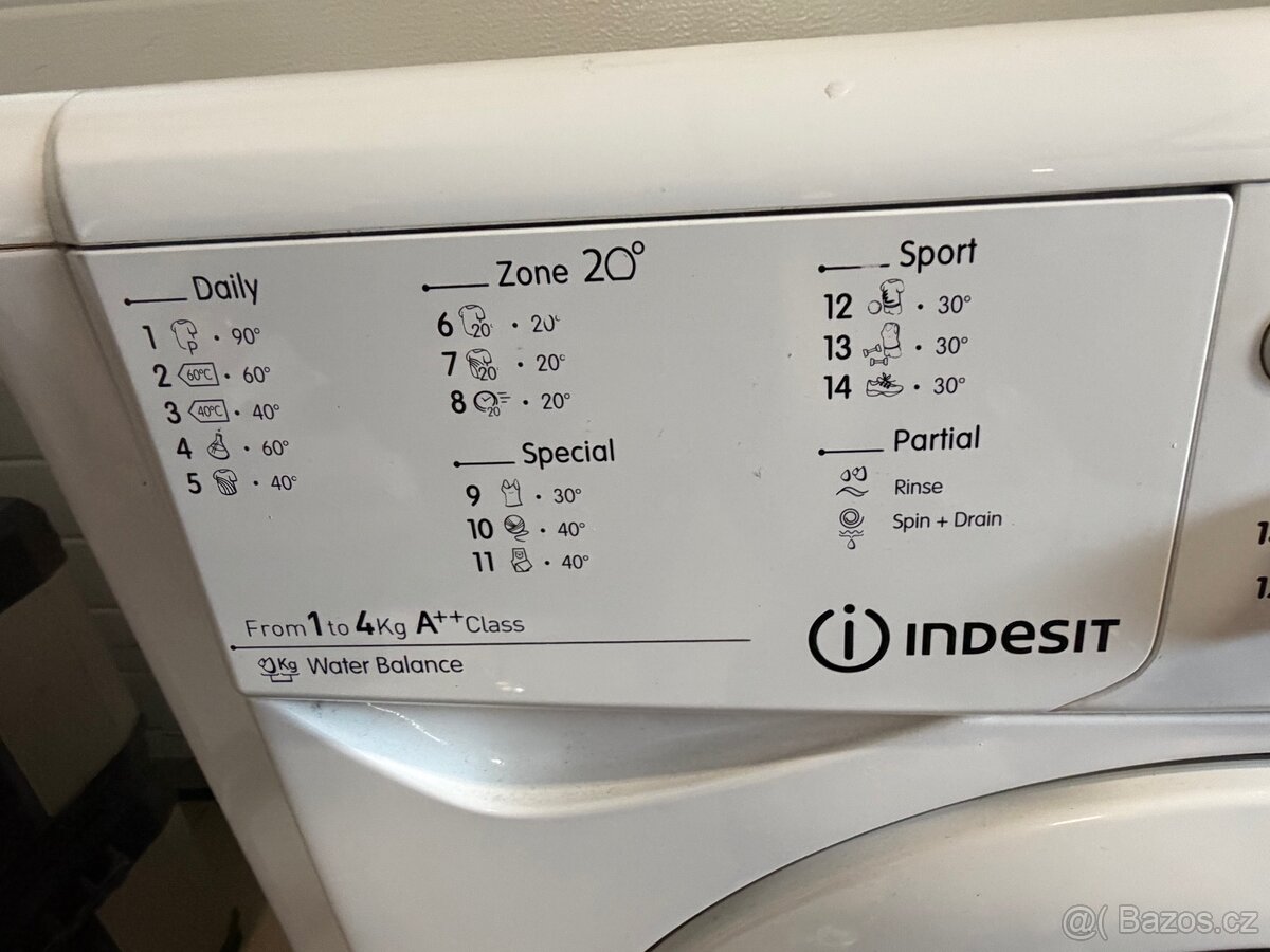 Pračka Indesit IWUD 41252 C ECO EU (slim) - 4