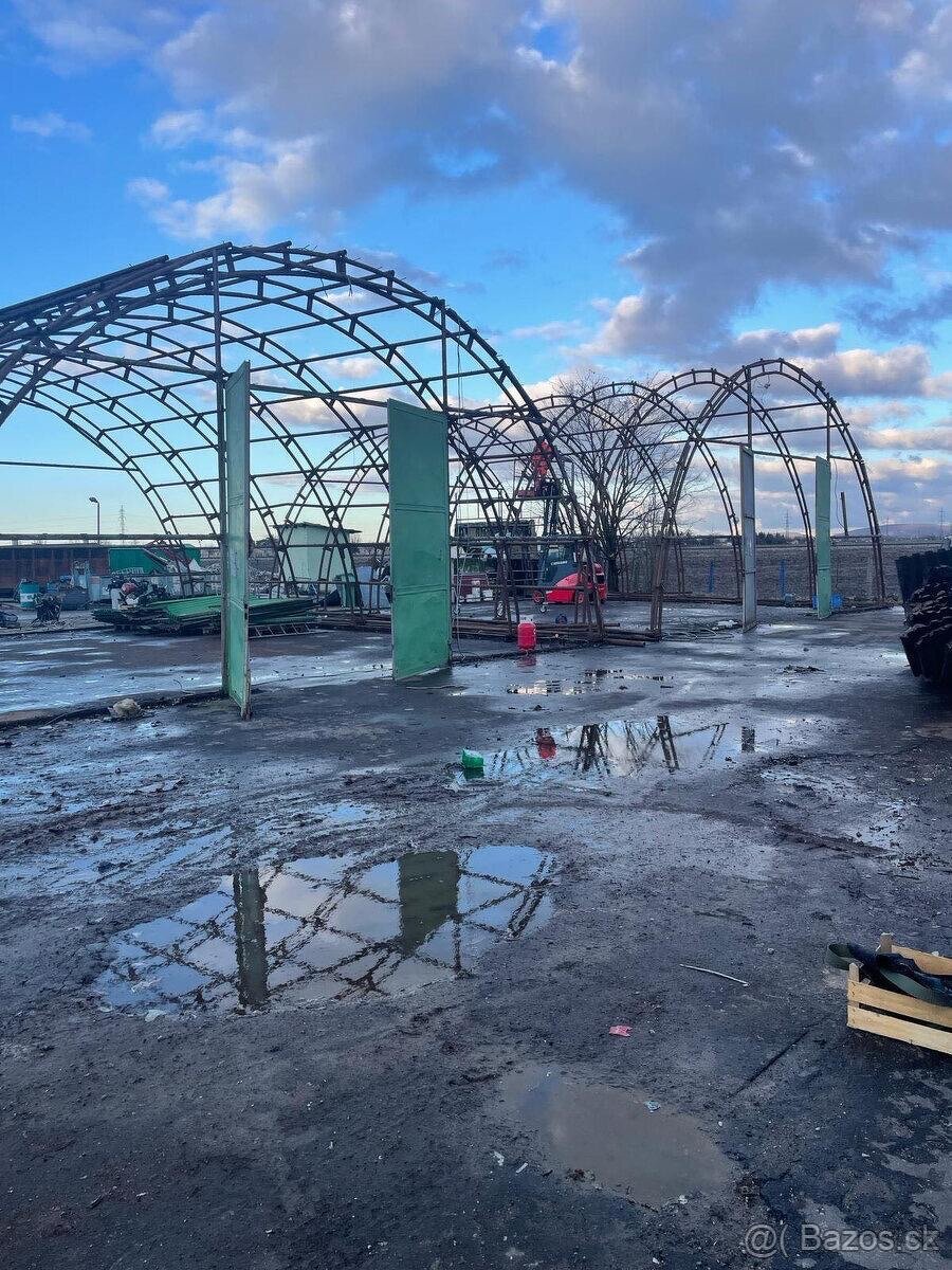 Obloukova plechení hala 15x10x4,7m - 4