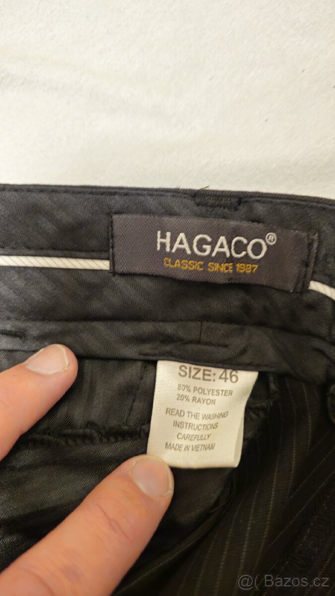 Pánský oblek (sako + kalhoty) - 4